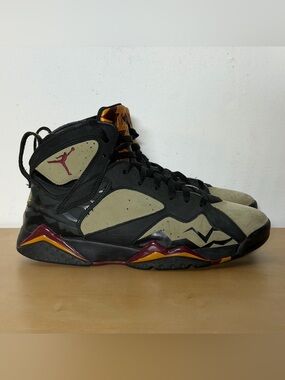 Nike Air Jordan 7 Retro ‘Black Olive’ Sneakers DN9782-001 Men’s Size 11.5